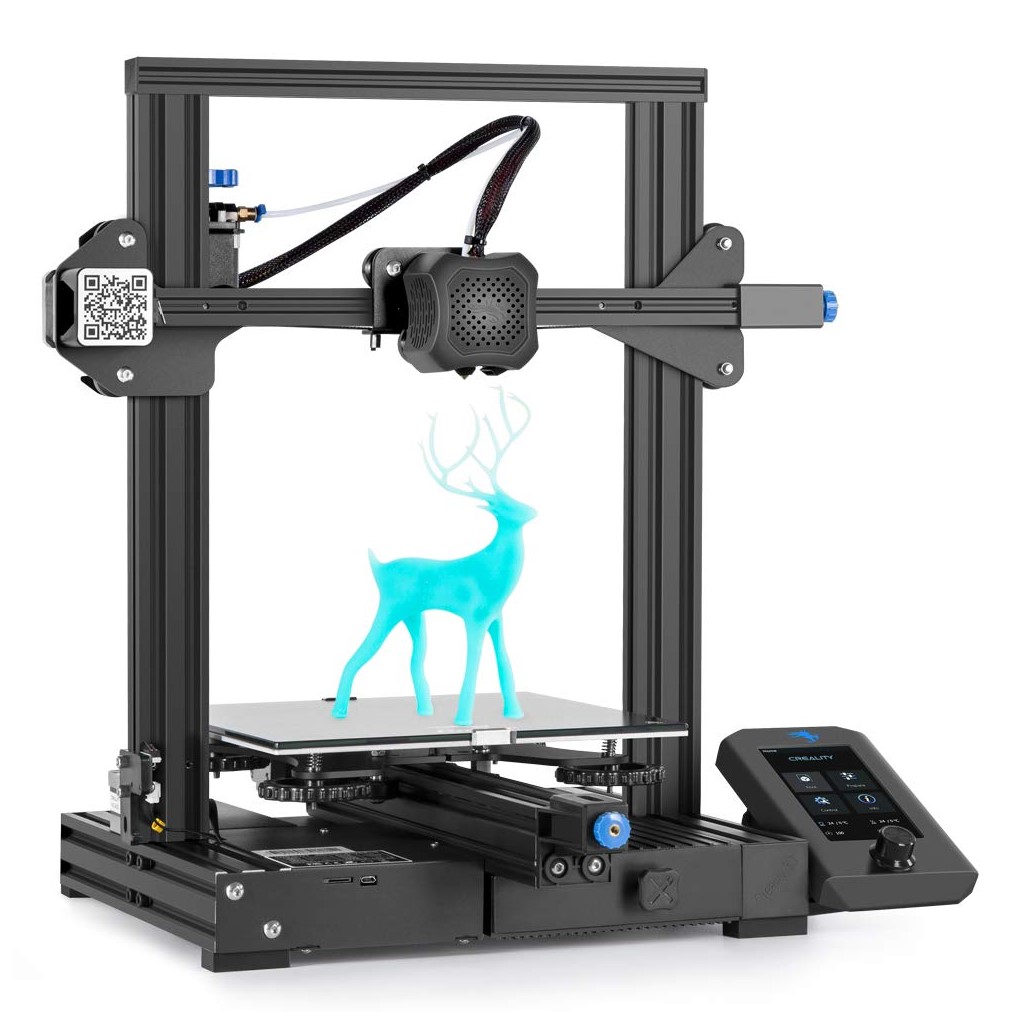 Creality Ender 3 - Impresora 3D con función de reanudaci;on de impresión para uso doméstico y escolar 220 x 220 x 250 mm