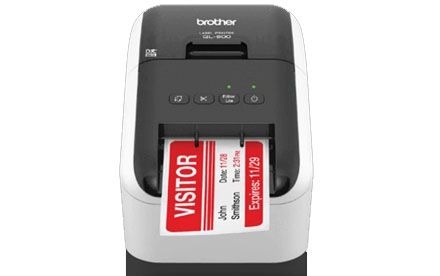 Impresora de Etiquetas Brother QL-800 - Imprime Negro y Rojo