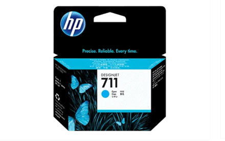 HP 711 Cyan - Cartucho de tinta - CZ130A