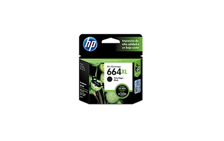 HP - 664XL Ink cartridge - negro cartucho de tinta